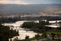 View of the Quesnel River from Red Bluff.