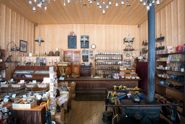 Inside Mason & Daly General Store.